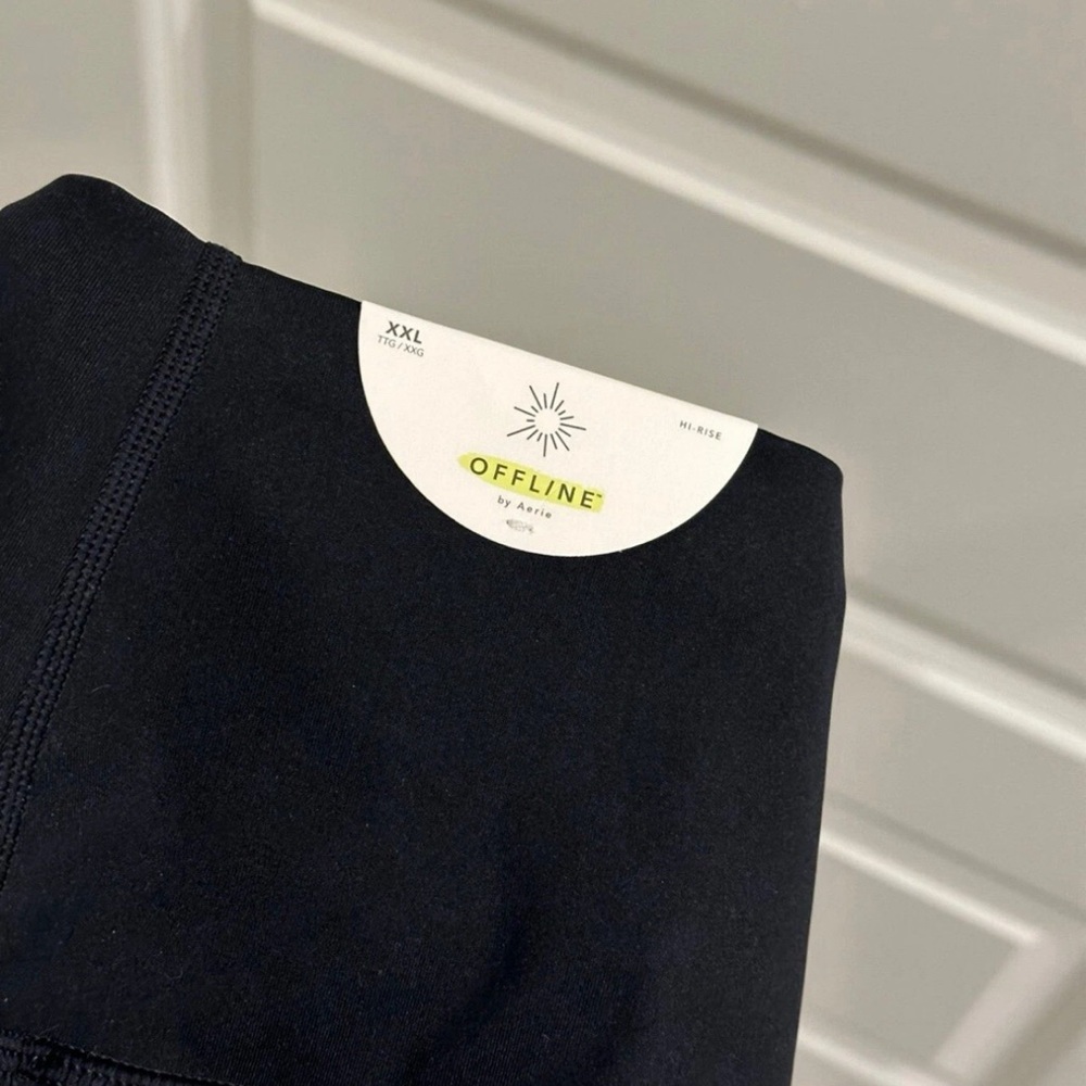 NWT Offline by Aerie Goals Hi-Rise 4 Inch Inseam Bike Shorts Women's Sz XXL - Picture 4 of 5